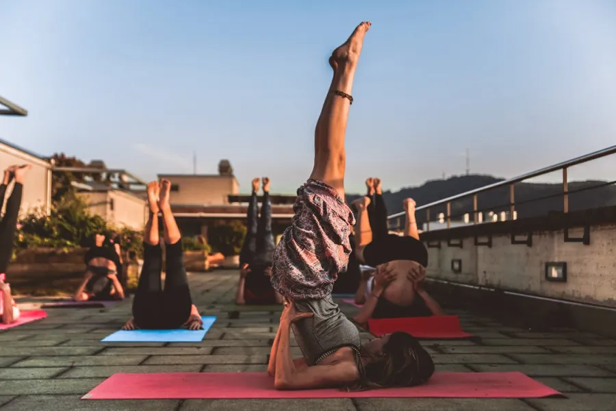 Digital Yoga Routine Guide